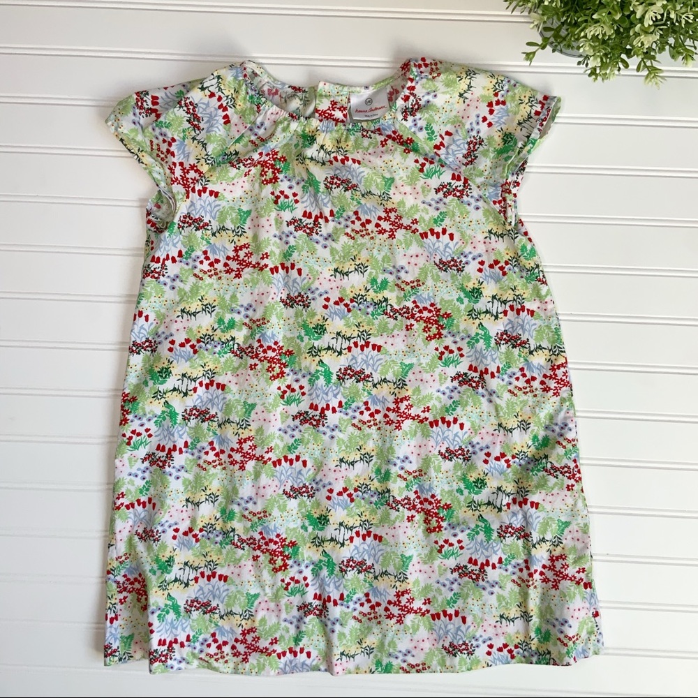 Hanna Andersson Floral short sleeve Dress